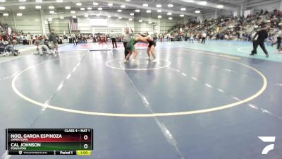 4-215 lbs Cons. Round 1 - Cal Johnson, Powhatan vs Noel Garcia Espinoza, Jamestown