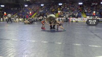 41 lbs Quarterfinal - Jonah Burkett, Claysburg-Kimmel vs Trey Sanders, Abington Heights