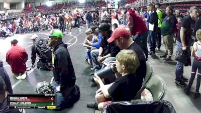 56 lbs Champ. Round 1 - Phillip Childers, Nebraska Elite Wrestling Club vs Briggs White, Trojan Wrestling Club