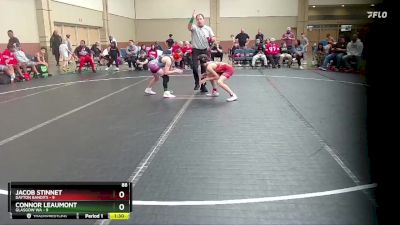 88 lbs Round 3 (6 Team) - Jacob Stinnet, Dayton Bandits vs Connor Leaumont, Glasgow WA