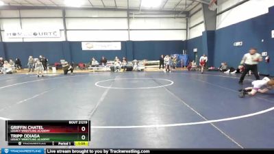 60-69 lbs Round 5 - Griffin Chatel, Legacy Wrestling Academy vs Tripp Odiaga, Legacy Wrestling Academy