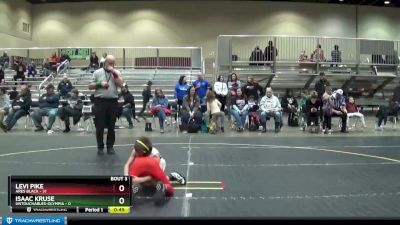 70 lbs Round 1 (6 Team) - Isaac Kruse, Untouchables-Olympia vs Levi Pike, ARES Black