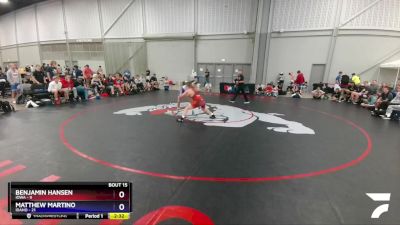 138 lbs Placement Matches (8 Team) - Benjamin Hansen, Iowa vs Matthew Martino, Idaho