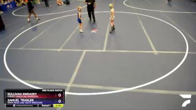 53 lbs 3rd Place Match - Sullivan Sweazey, Pursuit Wrestling Minnesota vs Samuel Traxler, White Bear Lake Youth Wrestling