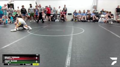 110 lbs Round 6 (8 Team) - Mikey Ruane, TDWC vs Brady Tiernan, 84 Athletes