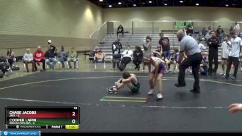 78 lbs Round 4 (6 Team) - Derek Rogers, Indiana Outlaws vs Jace Schut, Ares