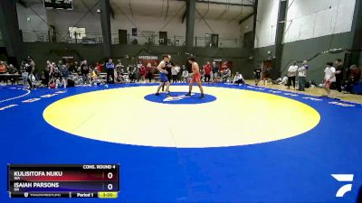 190 lbs Cons. Round 4 - Kulisitofa Nuku, WA vs Isaiah Parsons, OR