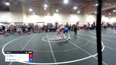 130 kg Semis - Keith Miley, Arkansas RTC vs Ryan Boersma, Tiger Style Wrestling Club