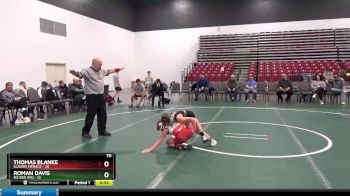 70 lbs Placement Matches (8 Team) - Roman Davis, M2 RED (PA) vs Thomas Blanke, Illinois Menace