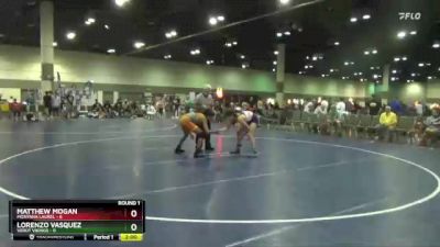 113 lbs Round 1 (16 Team) - Lorenzo Vasquez, Verot Vikings vs Matthew Mogan, Montana Laurel