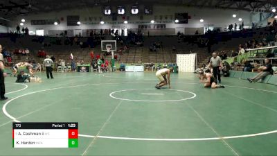 170 lbs 1st Place Match - Anthony Cashman Ii, Warren Central vs Kyle Harden, Indianapolis Cathedral