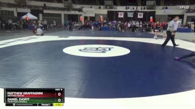 113 Elite Varsity Quarterfinal - Daniel Daspit, Teurlings Catholic vs Matthew Graffagnini, Brother Martin