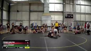 120 lbs Round 3 (6 Team) - Zach Stewart, POWA vs Ryder Shelton, Missouri Gold