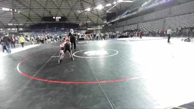 83 lbs Cons. Round 5 - Andrew Vogtman, EKU Wrestling vs David Wiehle, Mat Demon Wrestling Club