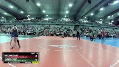 120 lbs Champ. Round 2 - Max Goodart, Willard Youth Wrestling Club-AAA vs Parker Yust, Seneca Youth Wrestling Club-AAA