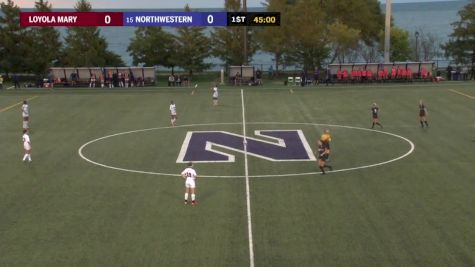 2018 Loyola Marymount vs Northwestern | Big Ten Women's Soccer