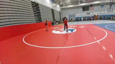 100 lbs Quarterfinal - Tatum Branson, Camel Kids Wrestling vs Dane Arnoldi, Top Of The Rock Wrestling Club