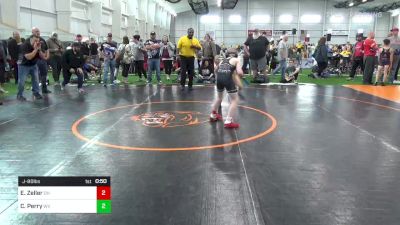 J-80 lbs Consi Of 8 #1 - Eddie Zeller, OH vs Cole Perry, WV