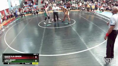 132 lbs Semifinal - Kanye Ilai-Simion, Bonanza vs Liam Grady, Palo Verde