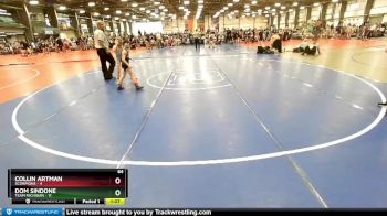 64 lbs Rd# 3 12:00pm Friday - Dom Sindone, Team Michigan vs Collin Artman, Scorpions