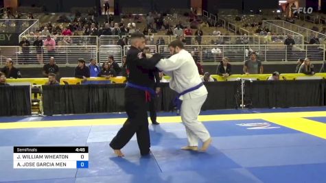 JUSTIN WILLIAM WHEATON vs ALBERTO JOSE GARCIA MENDEZ 2024 Pan Jiu Jitsu IBJJF Championship