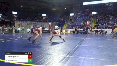 90 lbs Consy 4 - Liam McGuigan, Saucon Valley vs Tanner Stuart, Warren