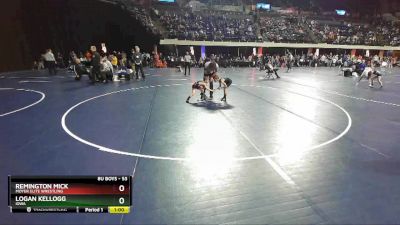 53 lbs Quarterfinal - Remington Mick, Moyer Elite Wrestling vs Logan Kellogg, Iowa