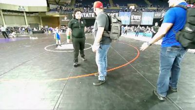 53 lbs 2nd Place Match - Shaun Gonzalez, Ascend Wrestling Academy vs Saber Paddock, NWWC