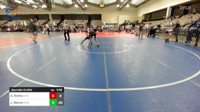 101 lbs Rr Rnd 1 - Anthony Riotto, Apex vs Jacob Benyo, Mat Assassins Black