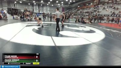 87 lbs Cons. Semi - Mason Wright, Southern Idaho TC vs Tyler Wood, Sandpoint Legacy WC