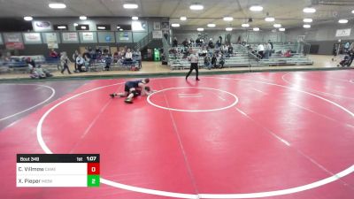 137 lbs Rr Rnd 4 - Caiden Villmow, Camel Kids vs Xavier Pieper, Midwest Destroyers