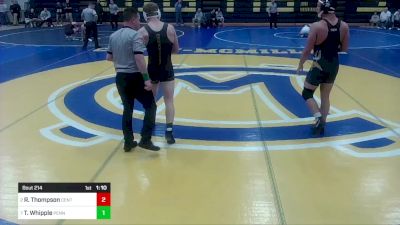 189 lbs Qtr-finals - Roman Thompson, Central Catholic vs Tasso Whipple, Penn Trafford