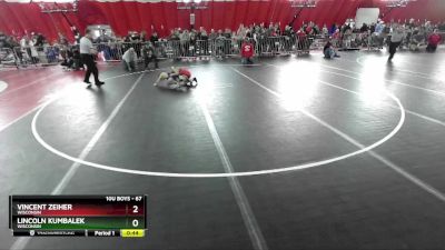 67 lbs Cons. Round 4 - Vincent Zeiher, Wisconsin vs Lincoln Kumbalek, Wisconsin