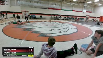 104-110 lbs Quarterfinal - Maythe Garay, Greybull MS vs Kalana Nolde, Lander Middle School