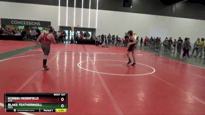 110 lbs Cons. Round 3 - Korbin Merrifield, RIVE vs Blake Featheringill, SEEA