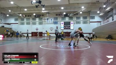 125 lbs 1st Place Match - Daniel Parkulo, Averett vs Dylan Coward, Roanoke College