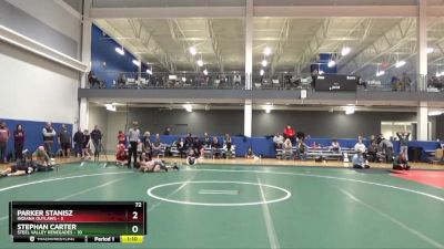 72 lbs Round 4 (16 Team) - Stephan Carter, Steel Valley Renegades vs Parker Stanisz, Indiana Outlaws