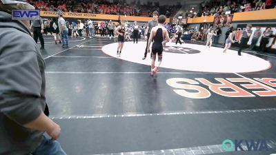 90 lbs Rr Rnd 2 - Barrett Johnson, Pauls Valley Panther Pinners vs Cannon Merritt, Madill Takedown