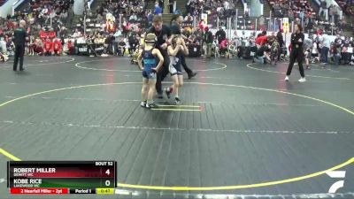 55 lbs Cons. Round 2 - Kobe Rice, Lakewood WC vs Robert Miller, Dewitt WC