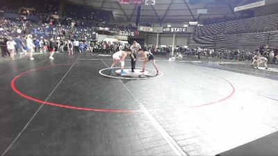 126 lbs Champ. Round 2 - Trenton Vasquez, Moses Lake Wrestling Club vs Brant Clark, Toppenish USA Wrestling Club