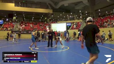 108 lbs Round 1 - Broderick Perkins, OK vs Evan MacCallum, NE