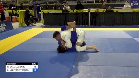 COLLIN DALE LEONARD vs LUCA MONTONE TRENTINO 2024 Pan Jiu Jitsu IBJJF Championship