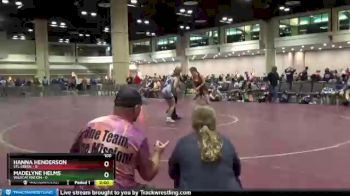 100 lbs Round 5 (10 Team) - Hanna Henderson, STL Green vs Madelyne Helms, Wildcat Nation