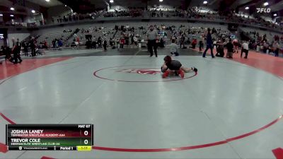 75 lbs 1st Place Match - Trevor Cole, Eierman Elite Wrestling Club-AA vs Joshua Laney, Terminator Wrestling Academy-AAA 