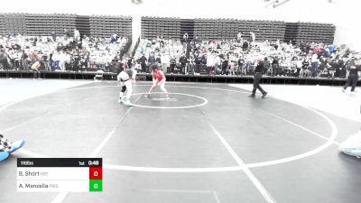 116 lbs Consi Of 4 - Briyelle Short, Harry S. Truman vs Ariella Manzella, Pride WC