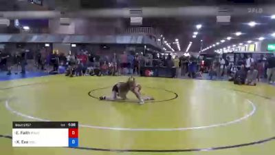 35 kg Cons Semis - Elias Faith, Maurer Coughlin Wrestling Club vs Kellen Eva, Aniciete Training Club