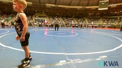 55 lbs Round Of 16 - Luke Crain, Skiatook Youth Wrestling vs Canyon Jones, Tecumseh Youth Wrestling