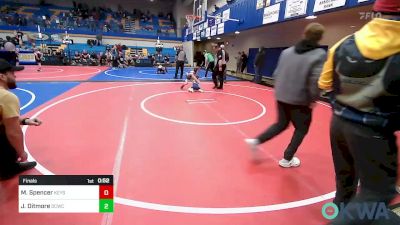 46 lbs Final - Maverick Spencer, Keystone Kids vs Jaxon Ditmore, Dark Cloud Wrestling Club