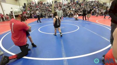 Consi Of 8 #2 - Archer Johnston, Collinsville Cardinal Youth Wrestling vs Ryett Fretwell, Wyandotte Youth Wrestling