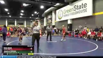 124 lbs Round 4 (6 Team) - Shayla Doran, NW Iowa Angry Alpacas vs Eva Heise, Grand View